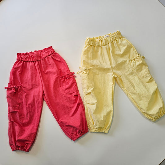 [1ST Blue] Ribbon Cargo Pants