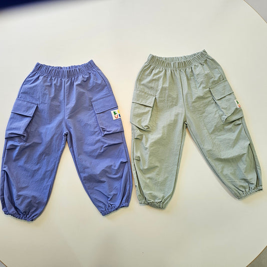 [1ST Blue] Malibu Cargo Pants