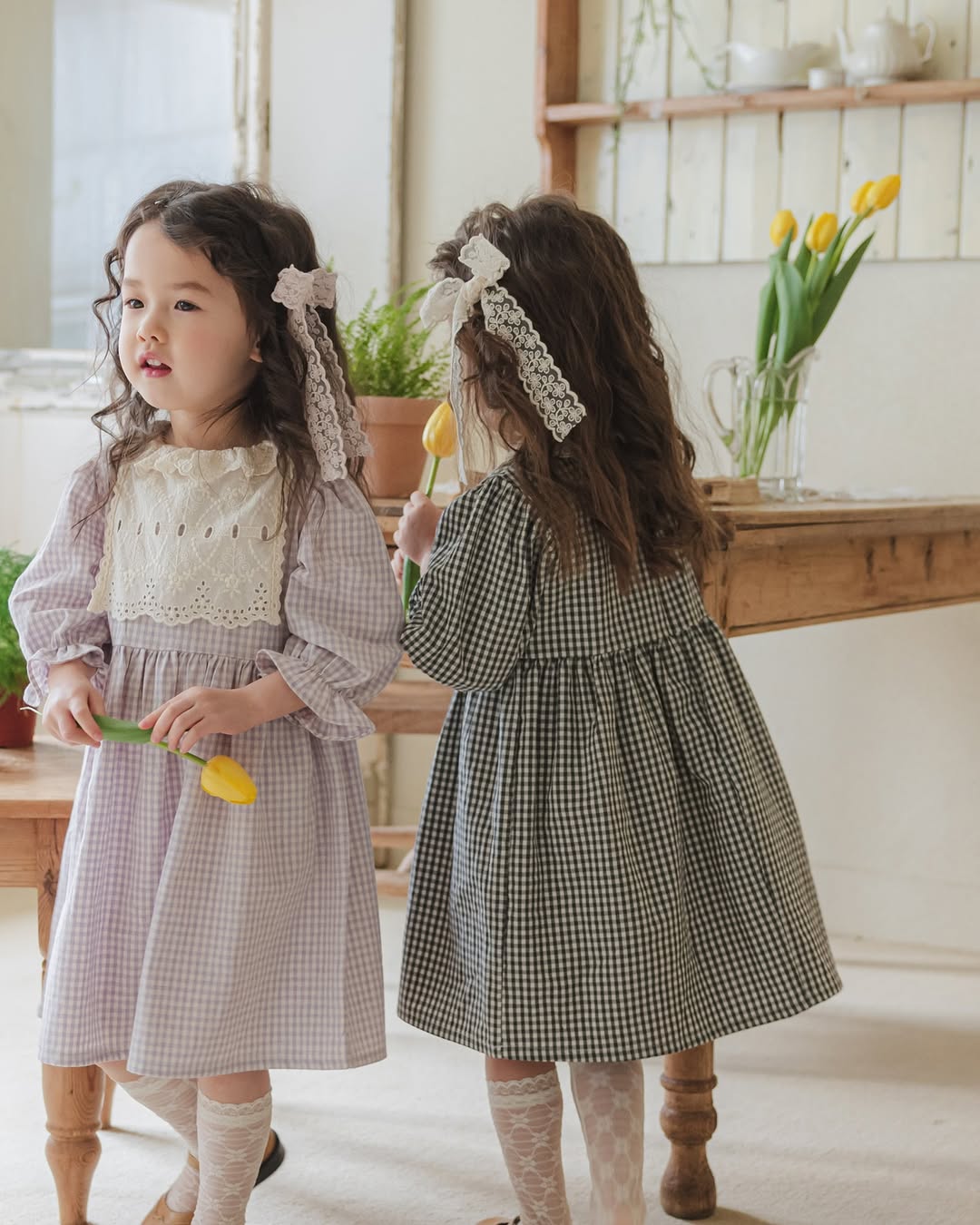 [Flo] Chequered Dress