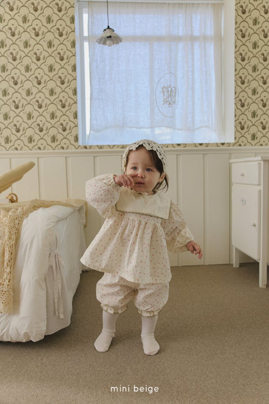 [Mini Beige] Sera Embroidery Set