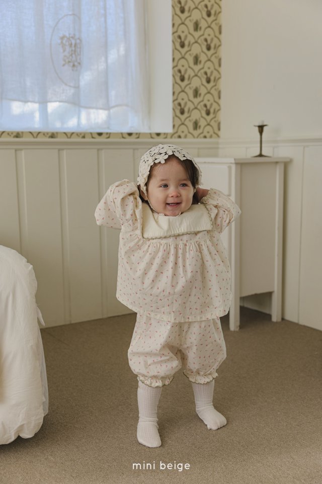 [Mini Beige] Sera Embroidery Set