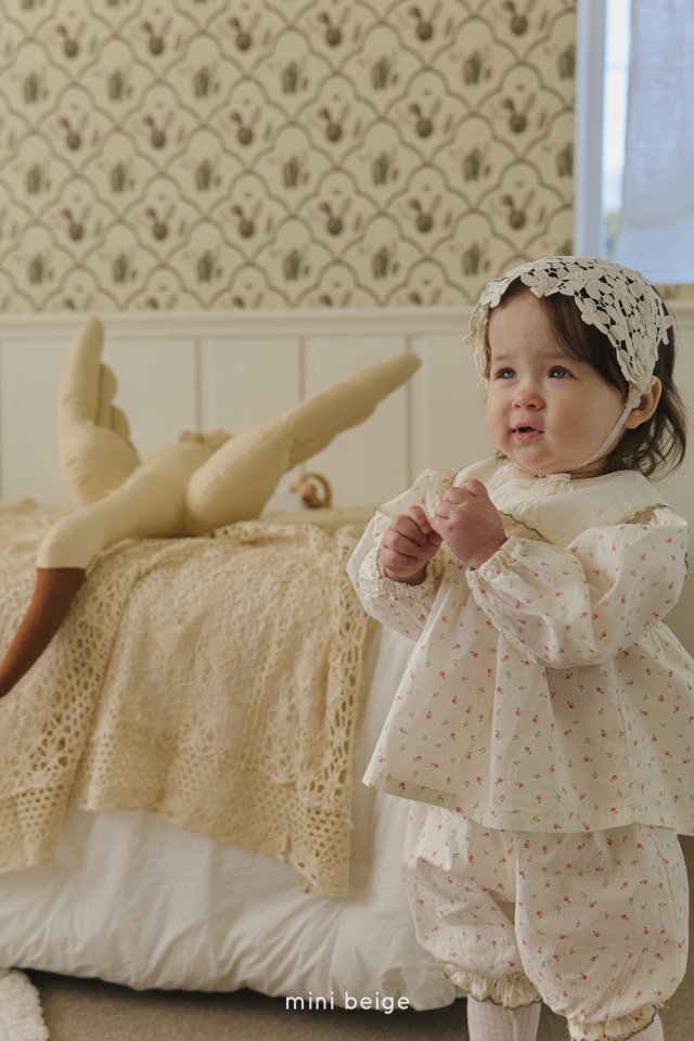 [Mini Beige] Sera Embroidery Set