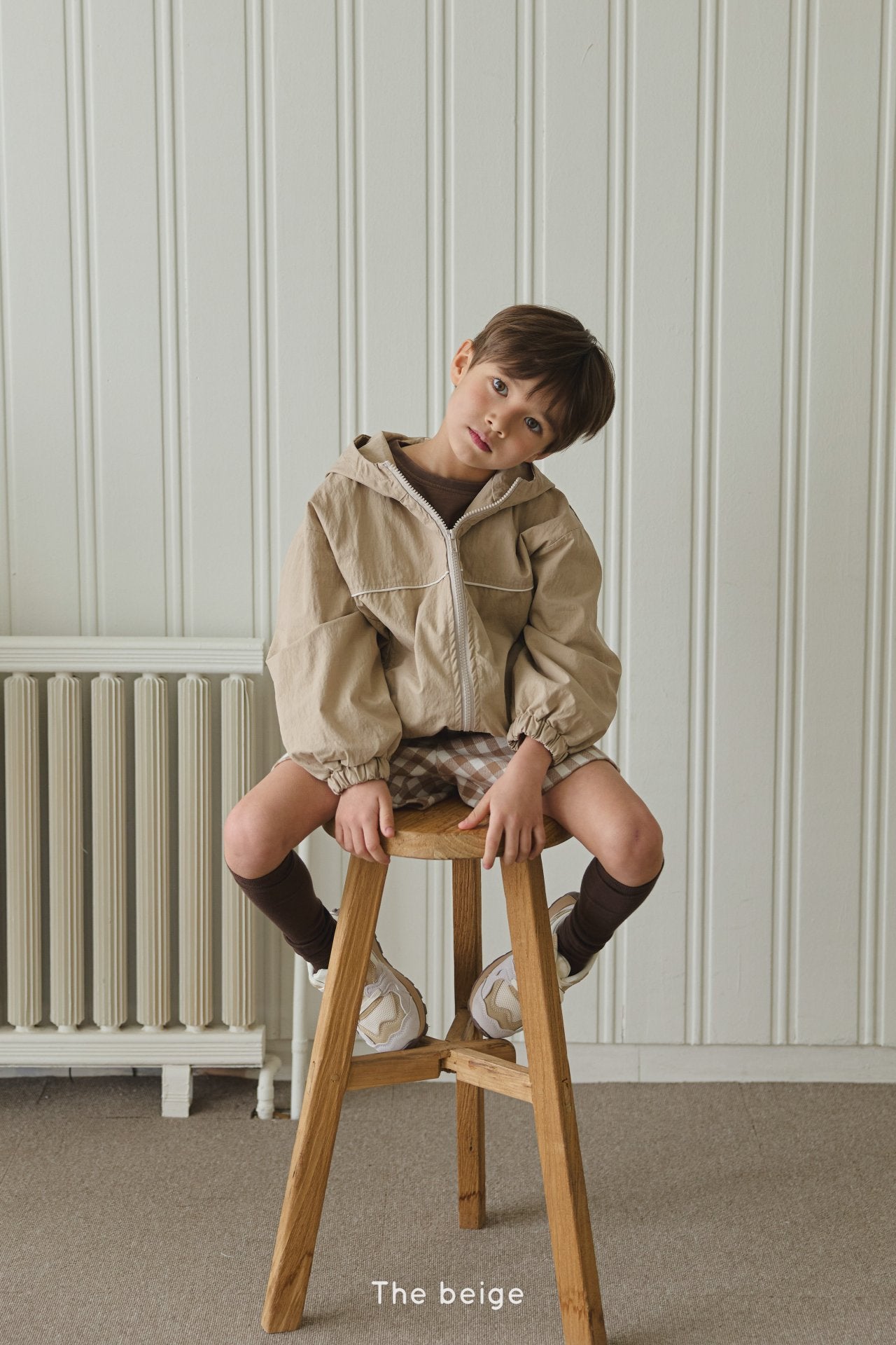 [The Beige] Cargo Hoodie