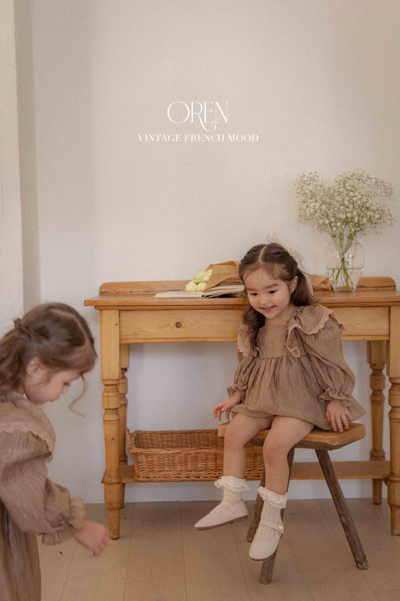 [Hibyebebe] Lily Frill Bodysuit with Commet