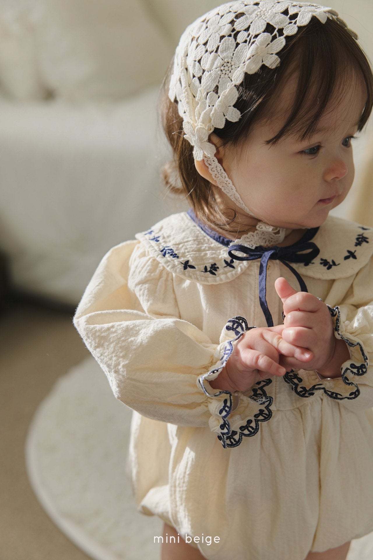 [Mini Beige] Nayeom Bodysuit