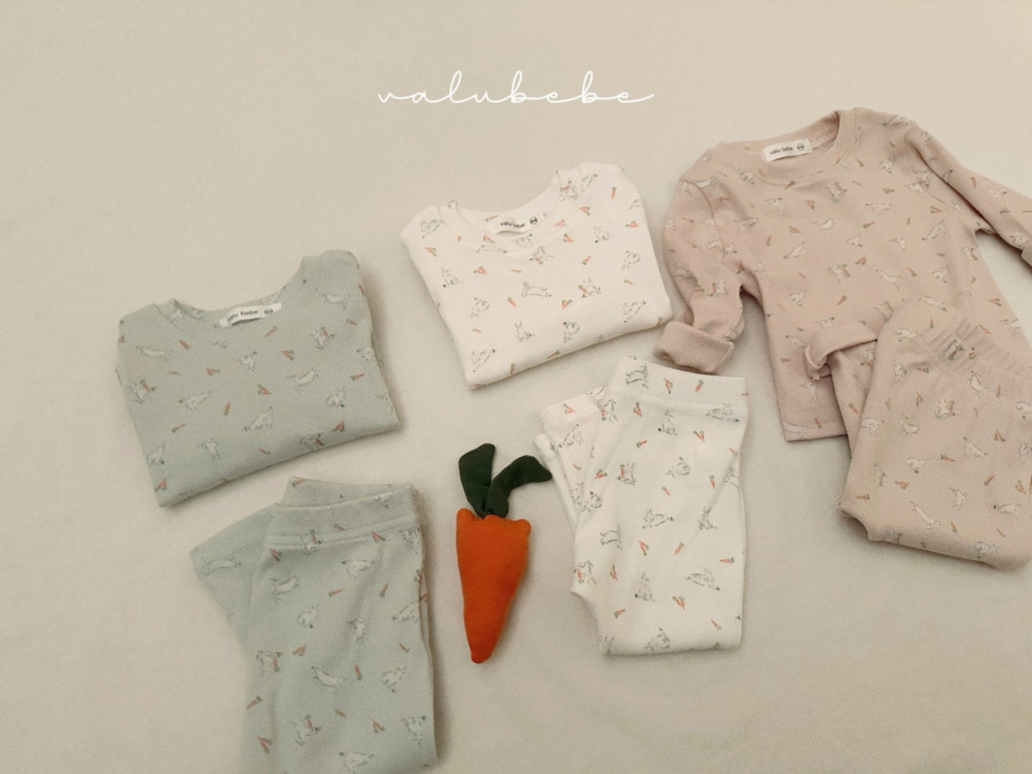 [Valubebe] Rabbit Long Sleeve Set