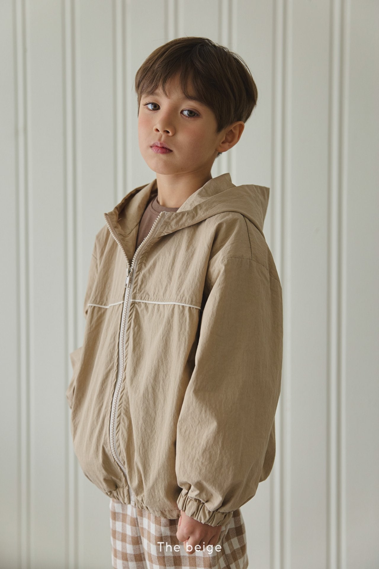 [The Beige] Cargo Hoodie